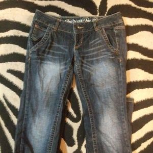 Converse one star jeans size 8